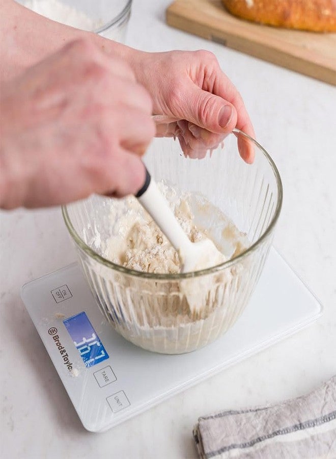 Brod & Taylor High Capacity Baking & Kitchen Scale (Weighs up to 33lbs/15kg of Ingredients), 1-Gram Precision, Five Unit Options, 5-Minute Display, Batteries Included - Image 2